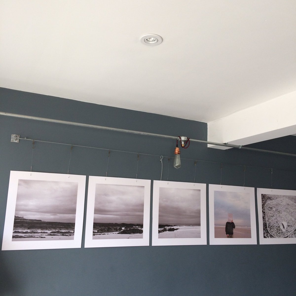 After much head scratching I finally managed to feel happy about hanging <a href="/SauntonStudios/">Saunton Road Studios</a> today. Thanks Si for your help...