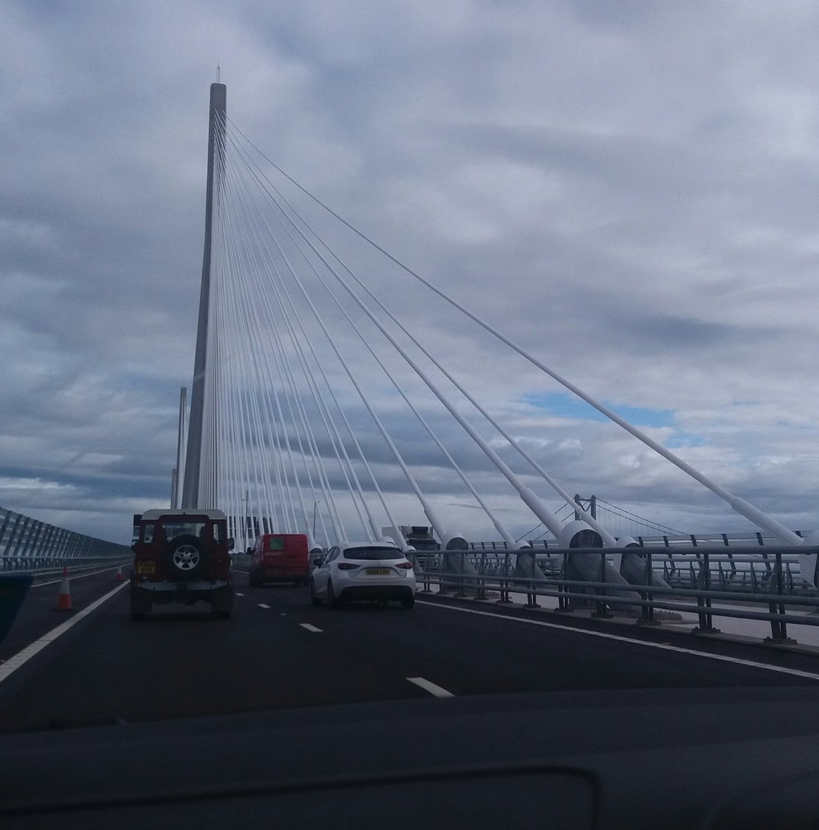 In amongst all our fab chat, we found many of us included a trip across the #QueensferryCrossing today #wfinc