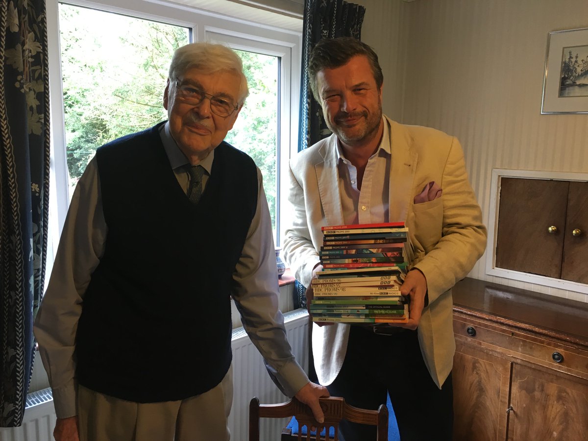 bbcproms's tweet photo. On @BBCRadio3 during our #LNOP interval: @PetrocTrelawny speaks to 93 year old Harold Beck who has been coming to the Proms since 1937! 📻 https://t.co/E3Xl4BooXB