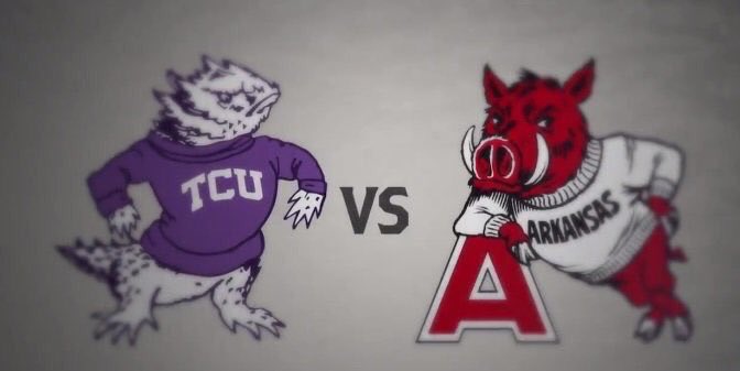 We are around 3 hours away from your TCU friends' salt-filled explanations of how much higher their academic standards are. 2-0 Inbound!!!