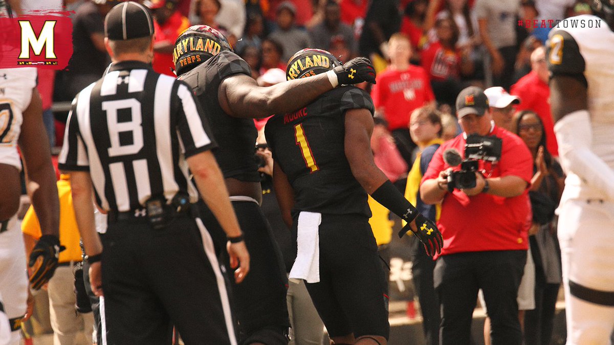 TerpsFootball's tweet photo. First time in Maryland Football history that the team has opened with back-to-back 50 point games!

#FTT https://t.co/tT4TTGlE1d