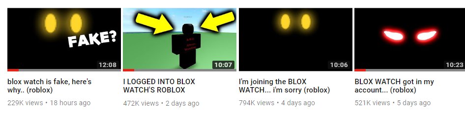 Nic On Twitter Why Are People Mad About My Blox Watch Videos I Tried Exposing Them For Being Fake And I Got Hate Why - blox watch roblox nicster v