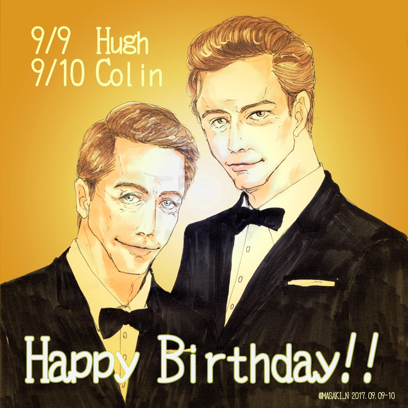 Happy Birthday Hugh Grant and Colin Firth! 