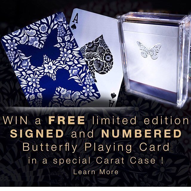 magicassistant's tweet photo. This deck is beautiful! I'd love to win it! #hocuspocusmagic #murphysmagic https://t.co/PFBGXXtcA7