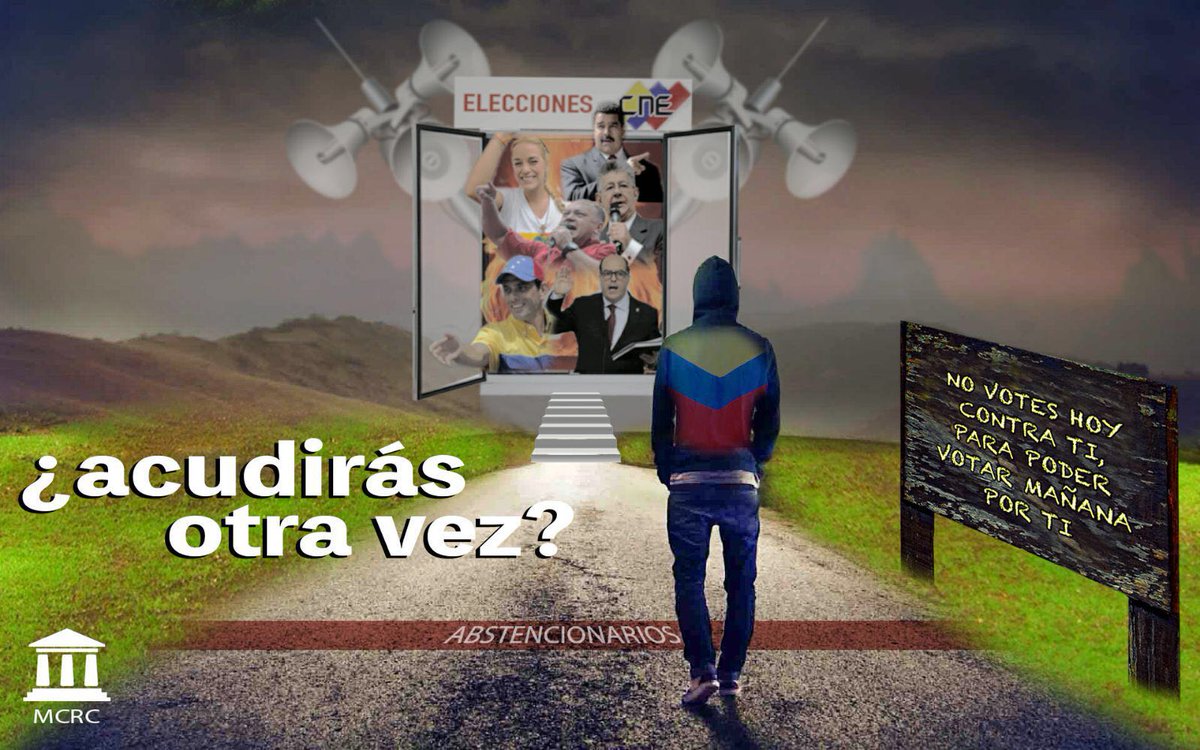 EnkiVzla's tweet photo. #Venezuela No te sigas prestando al juego de la MUD y el régimen. Dile NO A ELECCIONES FRAUDULENTAS
☑️ ESF Hazard y Willian Cavs #SiTodosSupieranQ #Mimbre https://t.co/o3P3ky3MHD