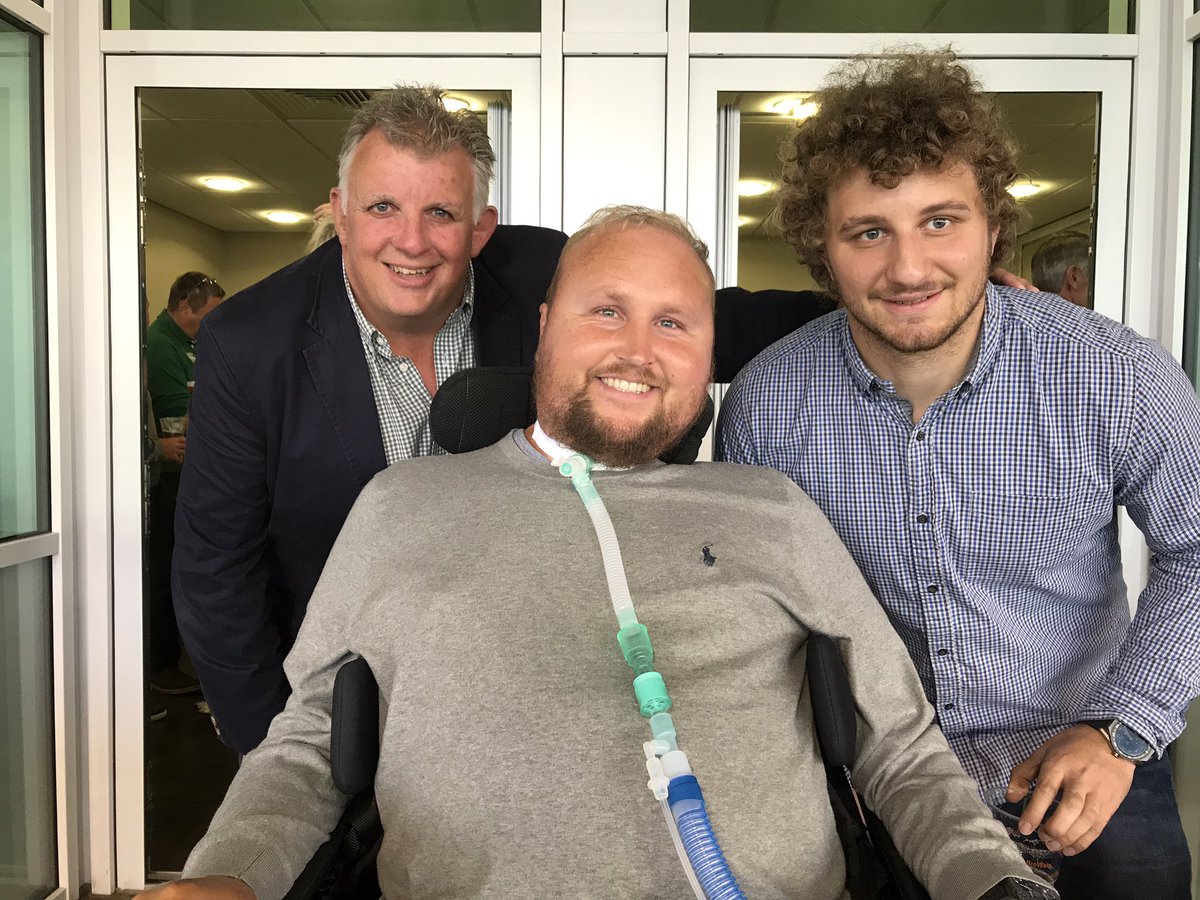 Great to spend the day with top man <a href="/Hambofoundation/">Matt Hampson</a> although he's gutted about <a href="/LeicesterTigers/">Leicester Tigers</a> result. A man making a difference every day