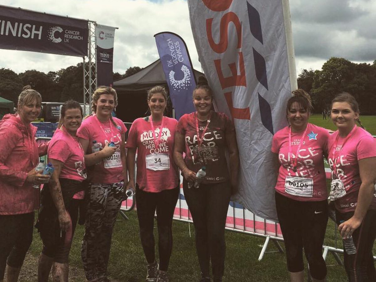 Team Tesco Bridgend 1 - well done girls xx