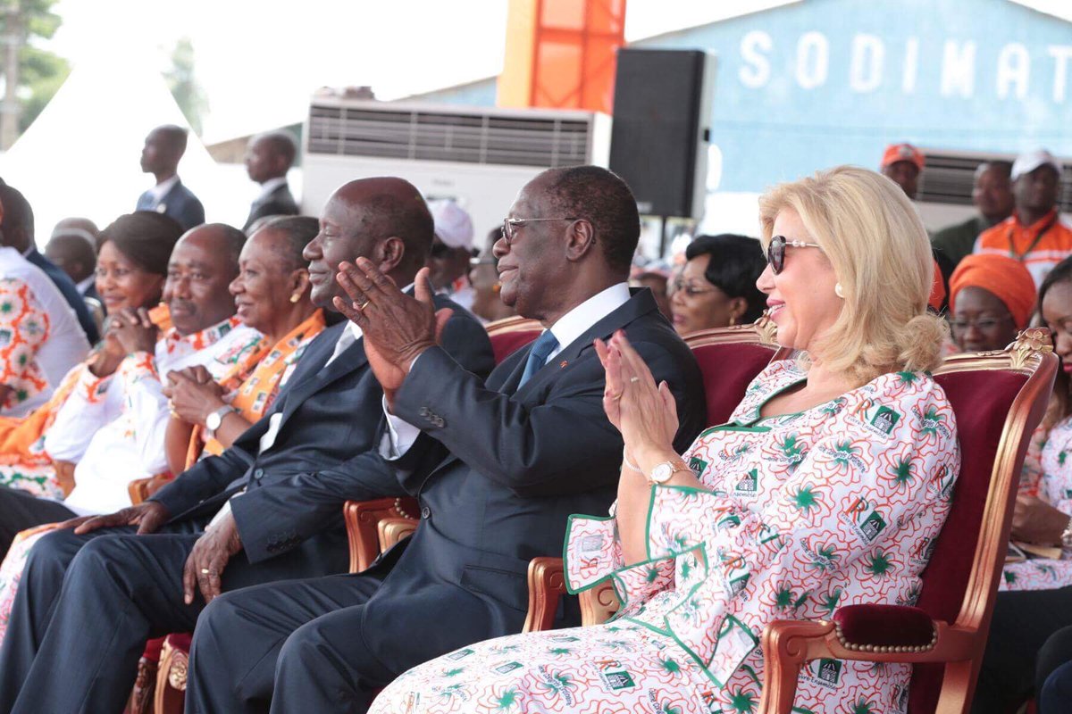 Alassane Ouattara (@aouattara_prci) on Twitter photo Félicitations à Amadou Soumahoro, à Adama Bictogo, au Comité d'organisation du 3e #CongrèsRDR. Bon vent aux congressistes pour la suite Félicitations à Amadou Soumahoro, à Adama Bictogo, au Comité d'organisation du 3e #CongrèsRDR. Bon vent aux congressistes pour la suite