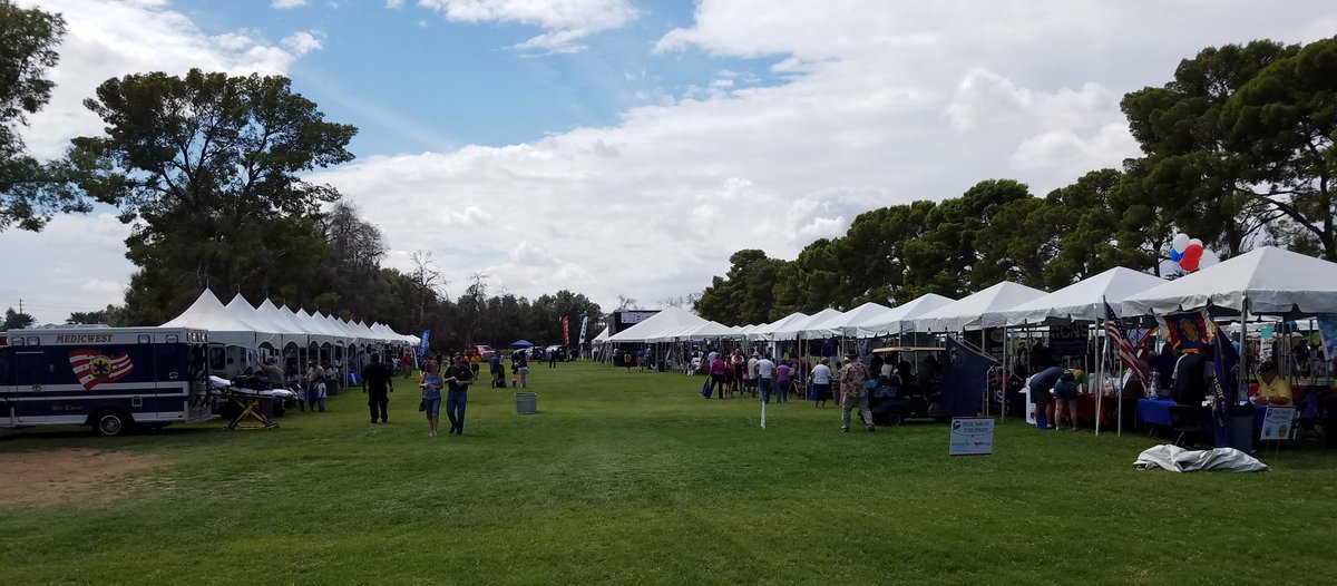 99ABWCC's tweet photo. Great day to visit Craig Ranch Regional Park for the Veterans and First Responder Appreciation Day by @CNLV
#TopoftheLine99 https://t.co/Oj706DPjrK