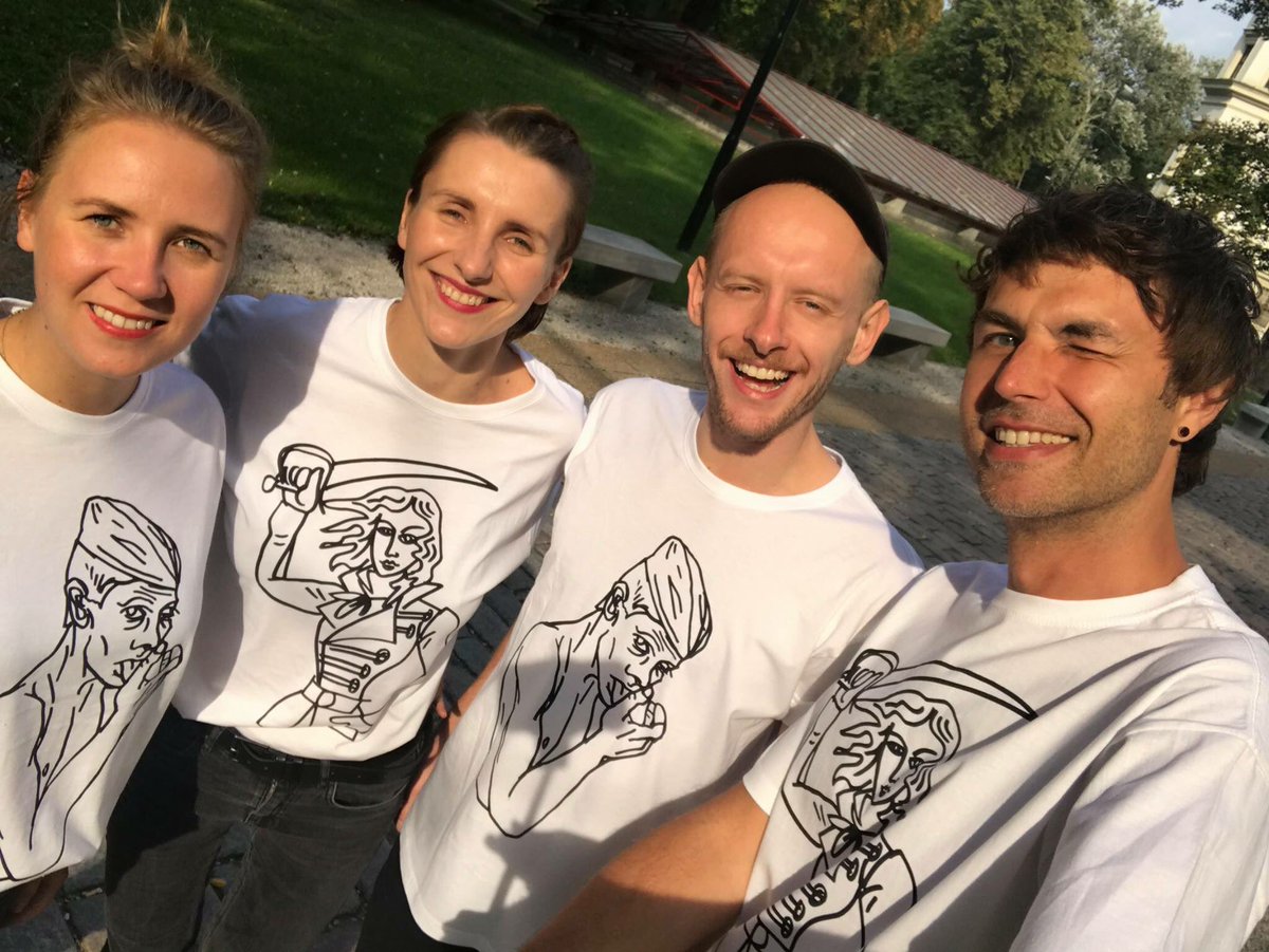 PomadaFestival's tweet photo. T-shirts available in our crowdfounding campaign have already arrived! Get one before it's too late:
https://t.co/HhMq9lchNE https://t.co/DdCGIwPS9g