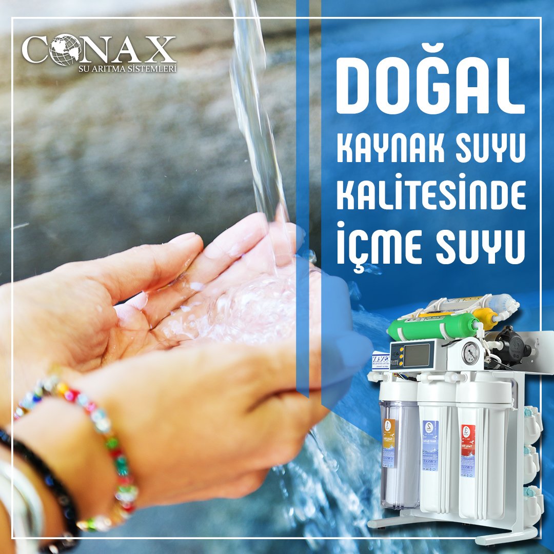 ConaxSu's tweet photo. Doğal Kaynak Suyu Kalitesinde İçme Suyu 
https://t.co/yPpKuU0Af6
#conax  #suarıtma #icmesuyu 
#saglıklısu https://t.co/DpaZ7iRr2H