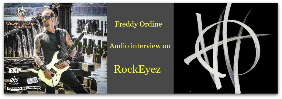 Freddy Ordine WEAPONS OF ANEW AUDIO interview on RockEyez.
youtube.com/watch?time_con…