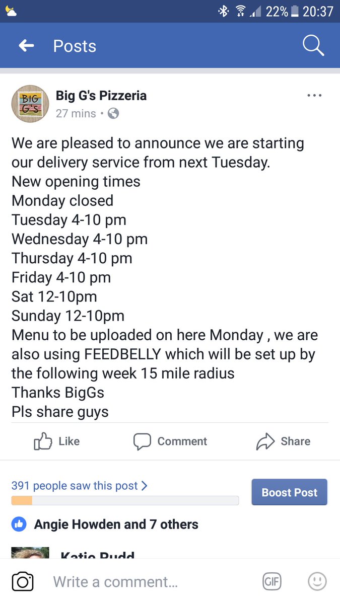 Big G's Pizzeria (@g_pizzeria) on Twitter photo 