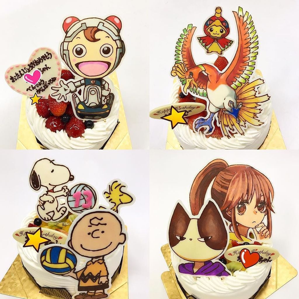 キャラデコ職人 Twitterissa アニメ サイコパスのコミッサちゃん ポケモンのホウオウ すぬーぴーのバレーボールバージョン 猫田のことが気になって仕方ない のイラストケーキです みなさん お誕生日おめでとうございます サイコパス コミッサちゃ T Co