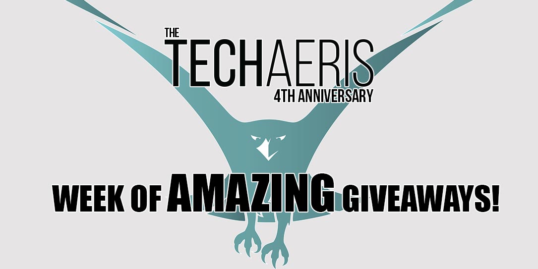 techaeris's tweet image. Come celebrate our 4th anniversary with a week of amazing giveaways! techaeris.com/2017/09/09/cel… #giveaways #anniversary #Techaeris