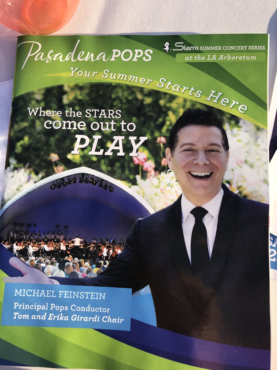 kingsofswagonAE's tweet image. #paspops at the Pasadena Pops concert with Michael Feinstein conducting.Universal Studios Favorites.