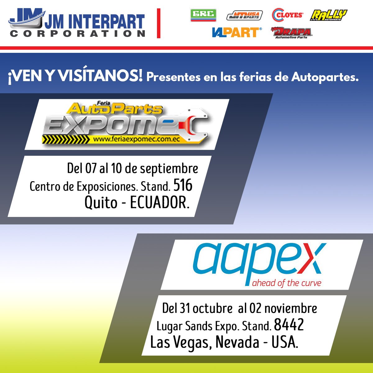 jminterpartco's tweet photo. ¡Ven y Visitanos!
#autoparts #jminterpart #highquality #repuestosautomotrices #sehablaespañol #cars #likesforfollow #appex https://t.co/S3E7vuVDhC