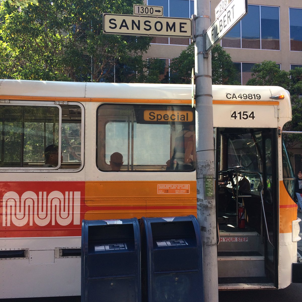 Special service for a special occasion. Celebrate 100yrs of #sfmuni bus svc at #muniheritage this wkend.