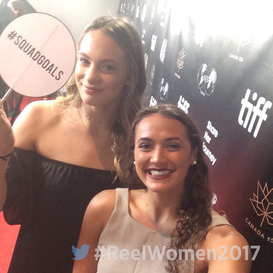 Having fun at #ReelWomen2017! #TIFF17 @typicalpen <a href="/Kjmasse/">Kylie Masse</a>