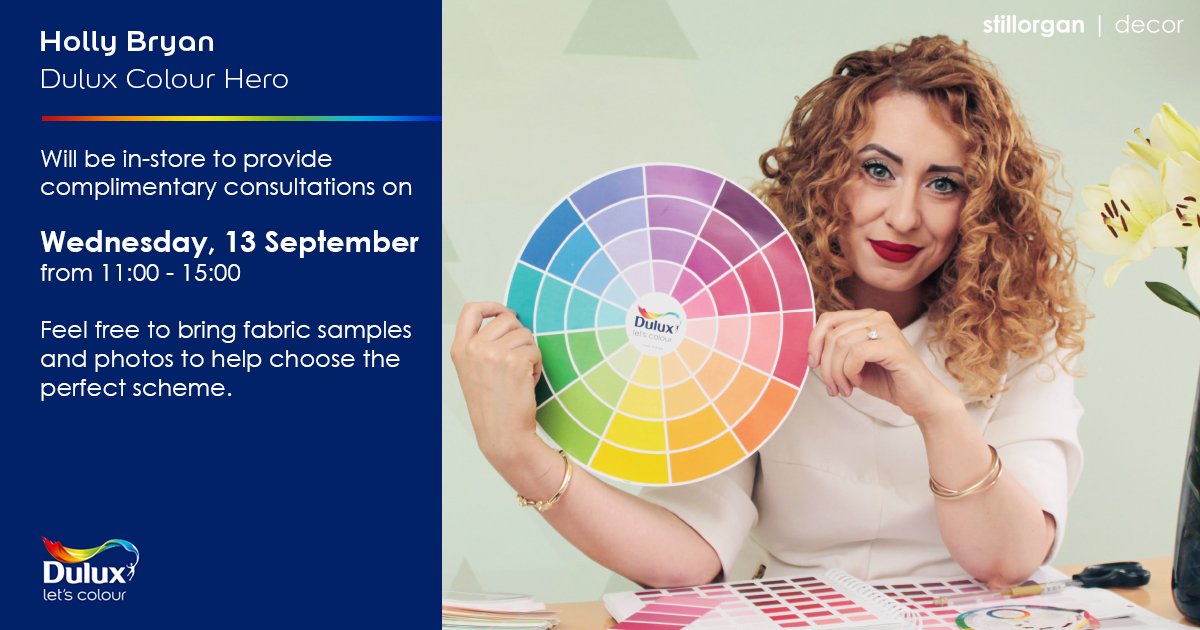 Stillorgan Decor On Twitter Holly Bryan From Dulux Ireland