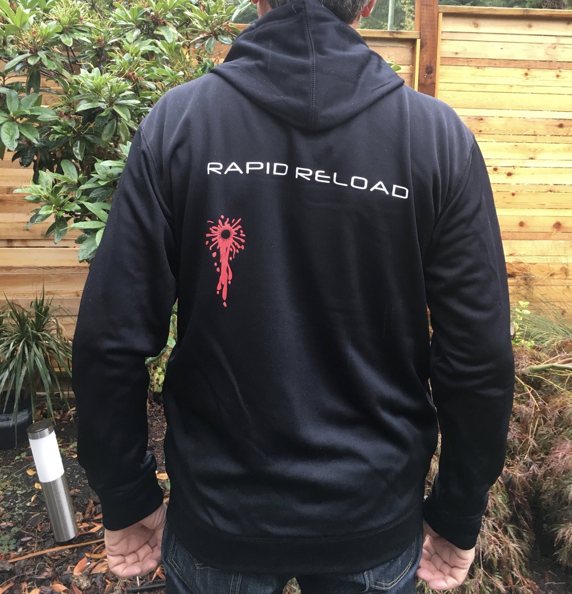 #DirectHit #RapidReload hoodies now available in performance windproof fabric! Check website directhitfx.com  in coming days! #SPFX