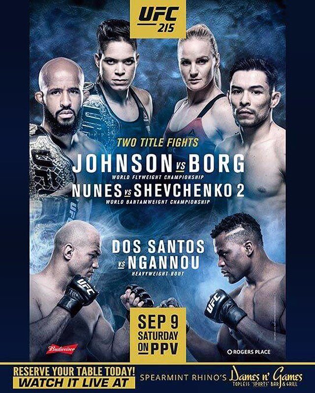 LAPromoTeam's tweet photo. #PPVUFC 215 @damesngamesvn #VanNuys #new Come by @ 14626 Raymer St. California 91405 #PayPerView #ufc215 #JohnsonvsBorg #NunesvsShevchenko2 https://t.co/Jp6XiKCEMJ