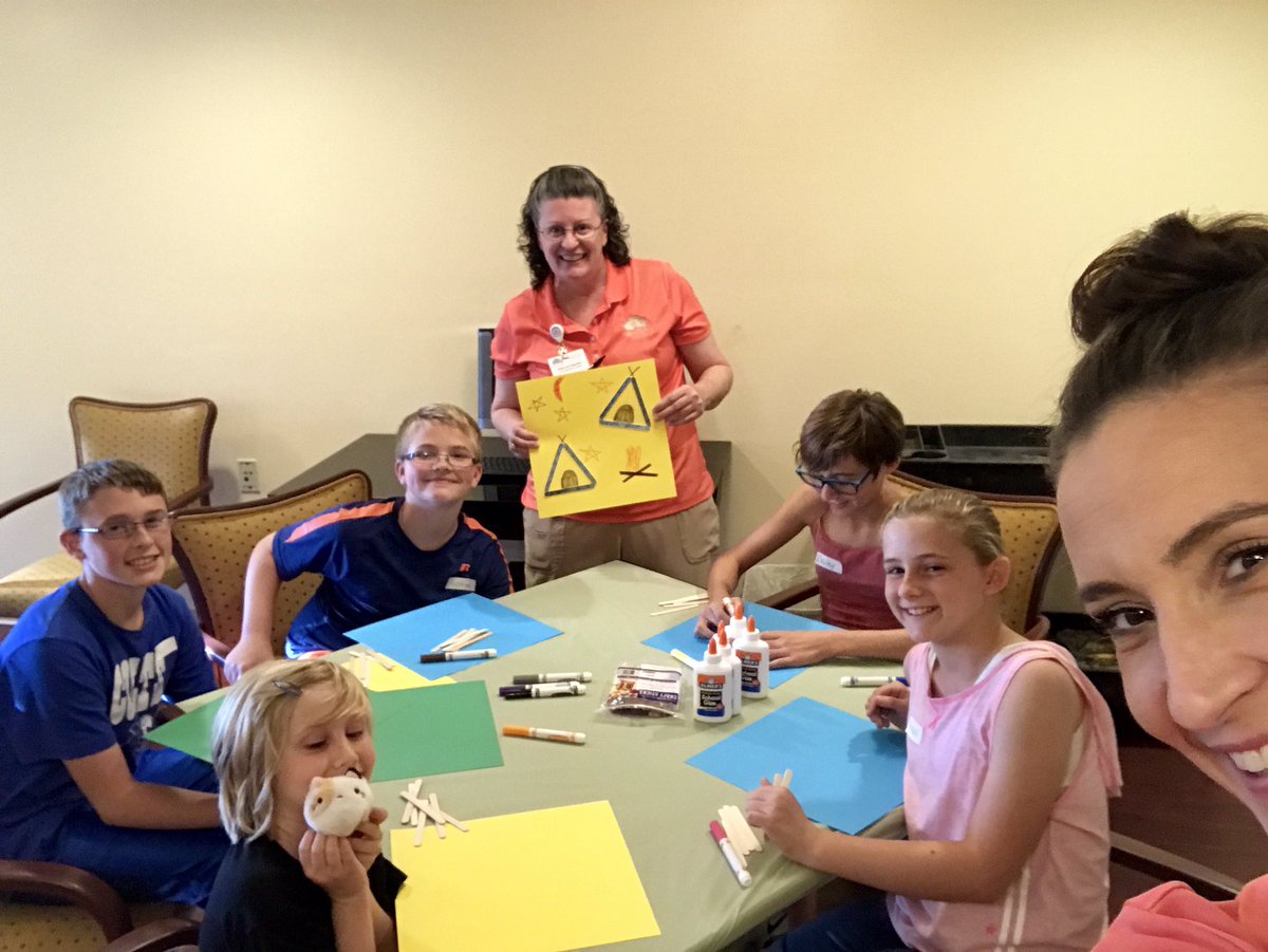 #GrandparentsDay sleepover #camping activities have begun!! <a href="/TrilogyLiving/">Trilogy Health Svcs</a> <a href="/DAshbaugh/">David  A Ashbaugh</a>