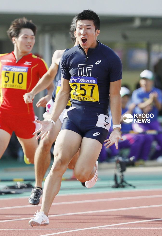 桐生祥秀選手の9秒98 福井県営陸上競技場 2ページ目 Togetter