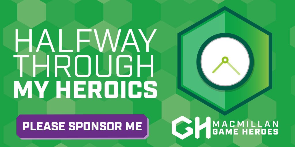 thelegendsofdur's tweet photo. We're half way through our @MacGameHeroes event! Tune it and donate!

https://t.co/iKV2svwghf

https://t.co/toRVWkGedd #teammacmillan https://t.co/tcTmENDKU3