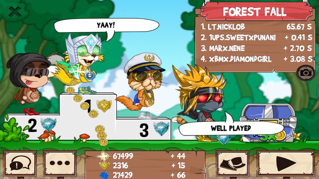 nicklobrien's tweet photo. Want to catch an L? #funrun2 #SWEETxPUNANI #Nene #Diamondgirl https://t.co/SZINhmg2SO
