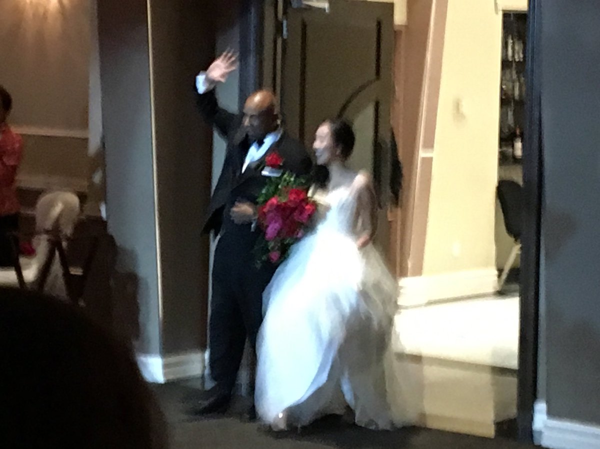 PetrinaWilson's tweet photo. #winraf Congratulations to the beautiful bride and groom https://t.co/eMiDmkKJvB