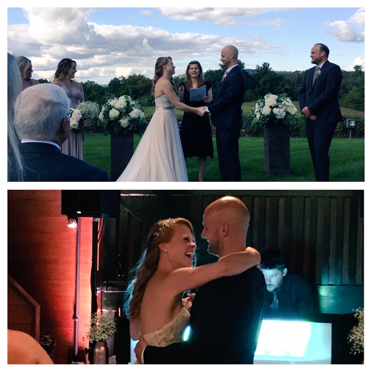 ESPNBookers's tweet photo. Congratulations to our own @KatersM85 on her beautiful wedding this weekend!!! https://t.co/bqOn6mU82e