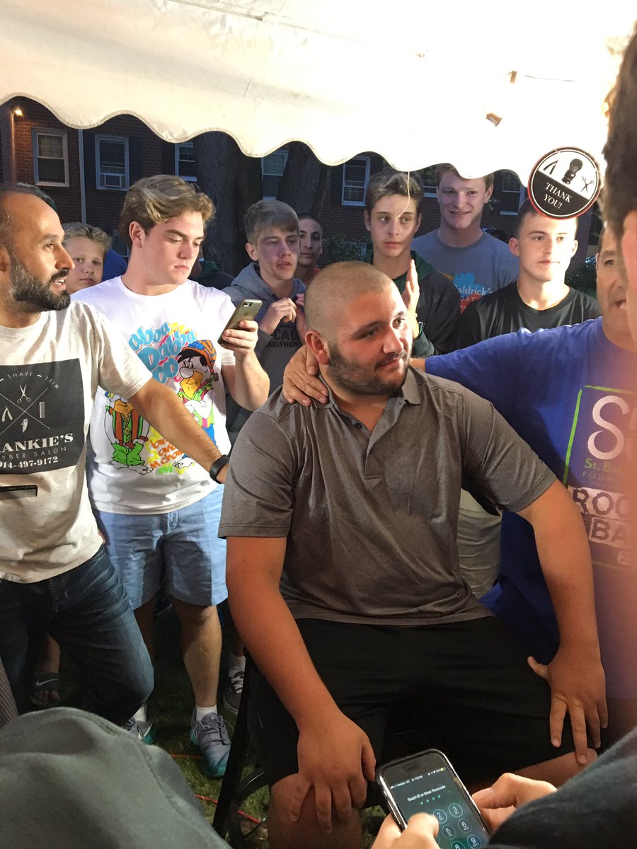 Pville_football's tweet image. @Pville_football raised over $20k tonight for @StBaldricks childhood cancer research. #78 TJ Togneri - @KDJ_N12Varsity @lohudinsider