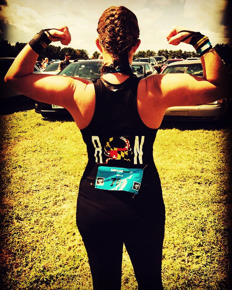 JessicaFlemin11's tweet photo. Was sick all week but still made it happen! #savageaf #savagesyndicate #savagerace2017 #mdlivin #charmcityrun https://t.co/ZwevPGhu3L