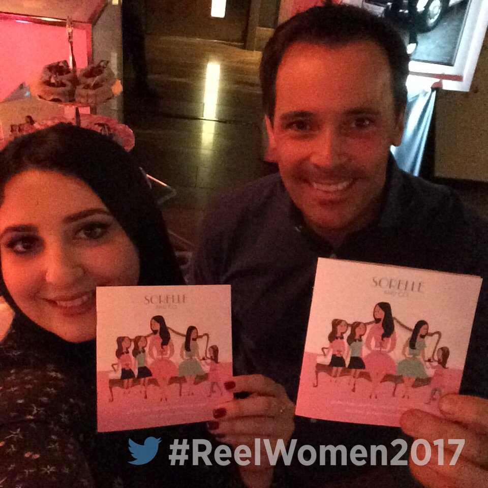 Having fun at #ReelWomen2017! #TIFF17 <a href="/sorelleandco/">Sorelle and Co.</a>