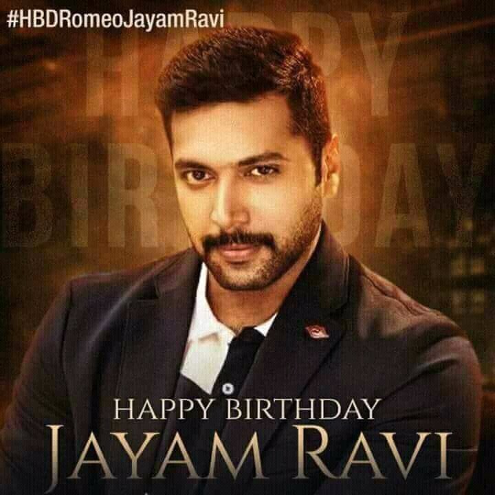 Happy birthday jayam ravi Anna...       