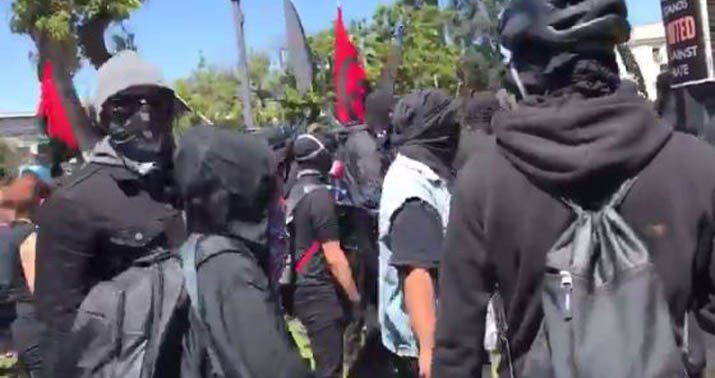 AntiFa terrorists ready to break bones, invade homes