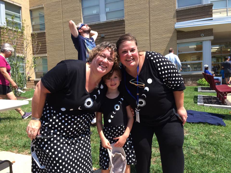 Total eclipse pic from St. Louis! #svahasmiles