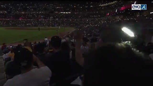 Braves tomahawk chop on Make a GIF