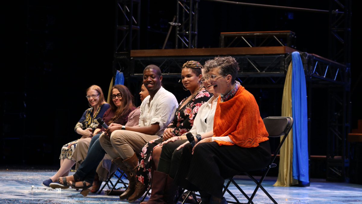 seattlerep's tweet photo. Thank you @kuowmarcie for the first Front Row Center @seattlerep! 
#PublicWorksSeattle https://t.co/YhUqbmCjH0