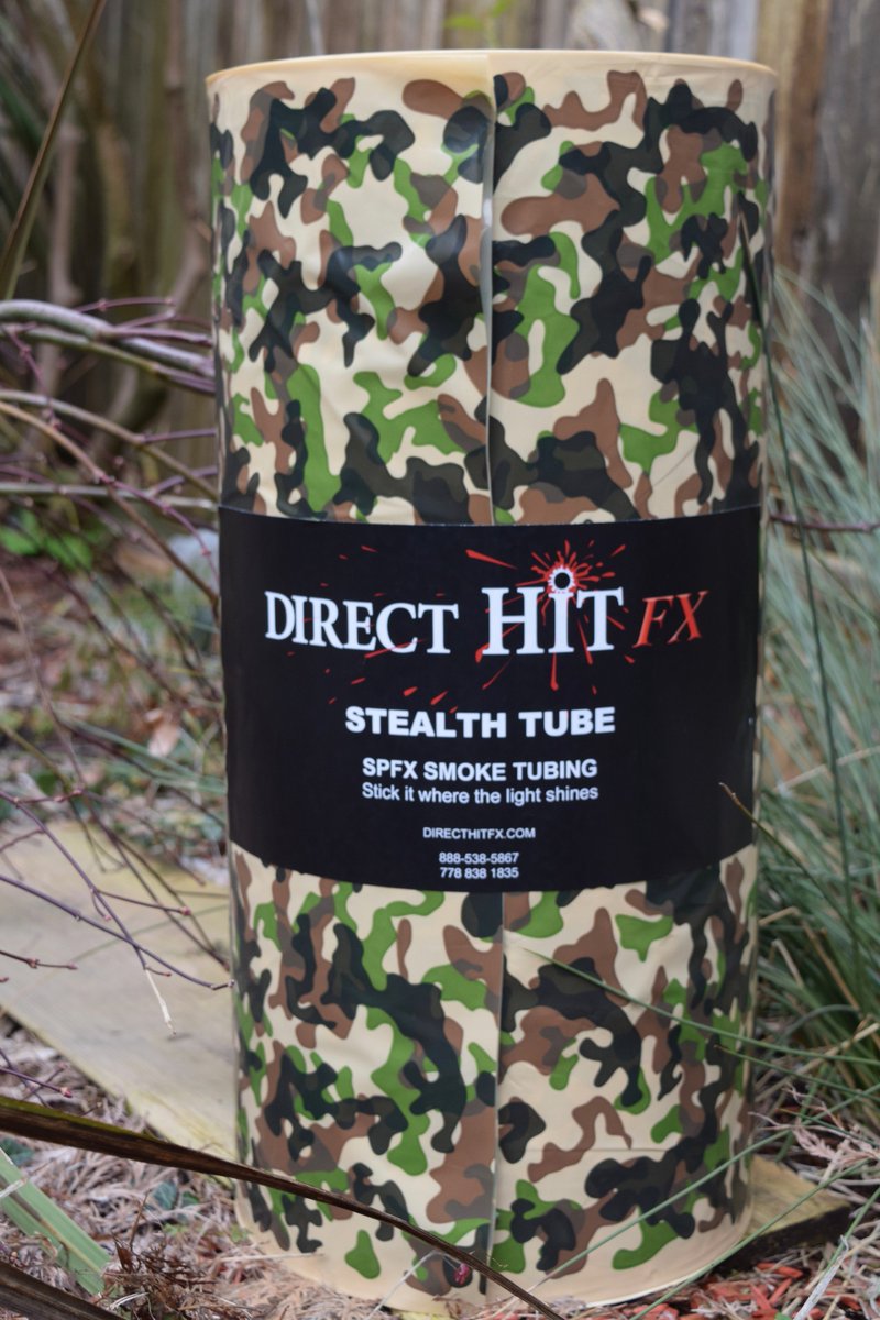 Get Direct Hit Stealth Tube for Smoke FX on film. directhitfx.com  1-888-538-5867 #Atmosphere #DirectHit #SPFX #Movie #StealthTube