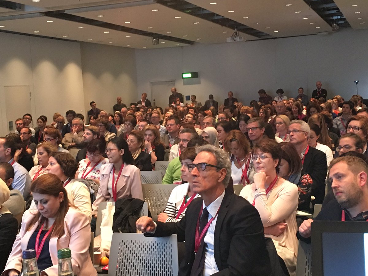 JeffMinerPhD's tweet image. Packed #ESPN2017 symposium on advances in diagnosis and treatment of #Alportsyndrome.  Thrilled to moderate this session.