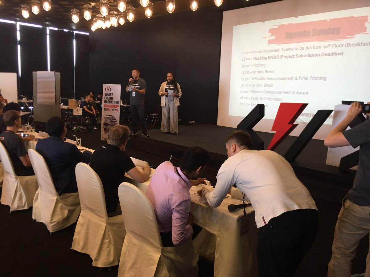 richcelm's tweet photo. Looking forward to the pitches today @SmartEnergyHack #SmartEnergyHack in #Bangkok #sbcEnergyAus @MishManners #SmartEnergy https://t.co/jeuSdAdIap