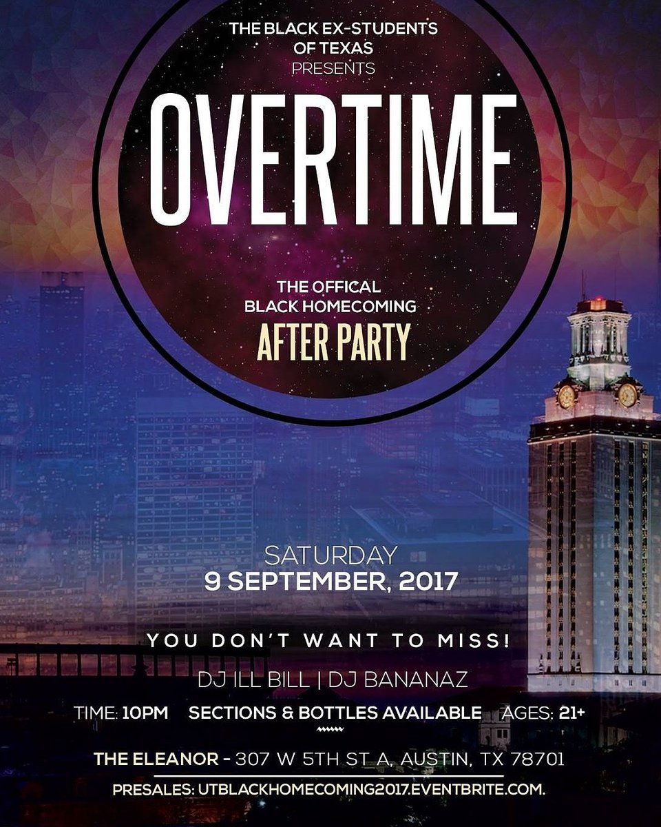 Rockin til 3 @ The Eleanor (formerly The Madison, 307 W 5th St A, Austin, TX 78701) #afterhours #overtime #utblackhomecoming