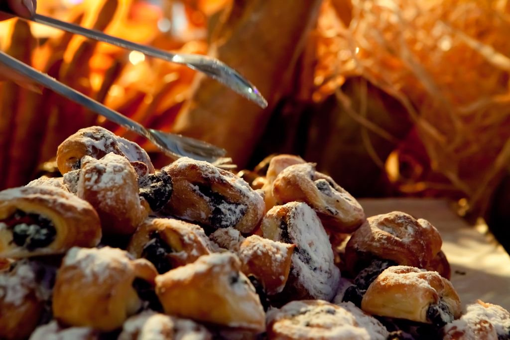 Freshly baked goods for breakfast. What's better on a #Sunday?