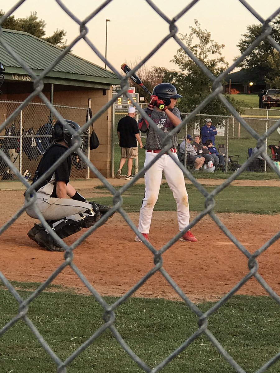 erpinney's tweet photo. Love watching my boy play ball tonight! Way to go Ethan!! https://t.co/oYU0rWZ3rP