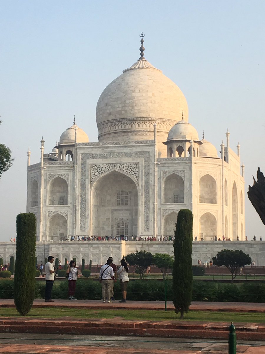 Casual stroll in Agra this morning. Photos can never do it justice.