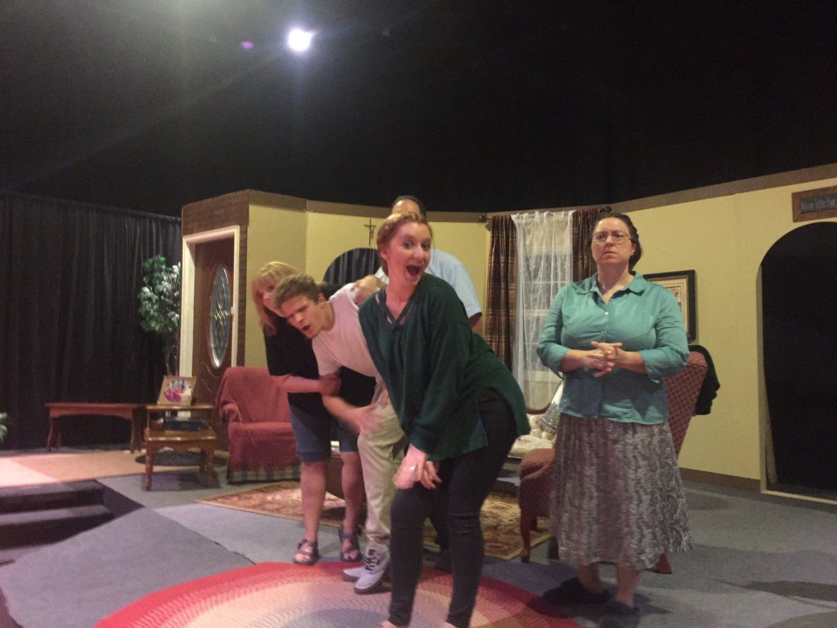 Austin__Beard's tweet photo. "Over the River and Through the Woods"- Opening night!!! Everyone come to the Venue for this spectacular show, you'll love it! https://t.co/Aq6u5oHXQd