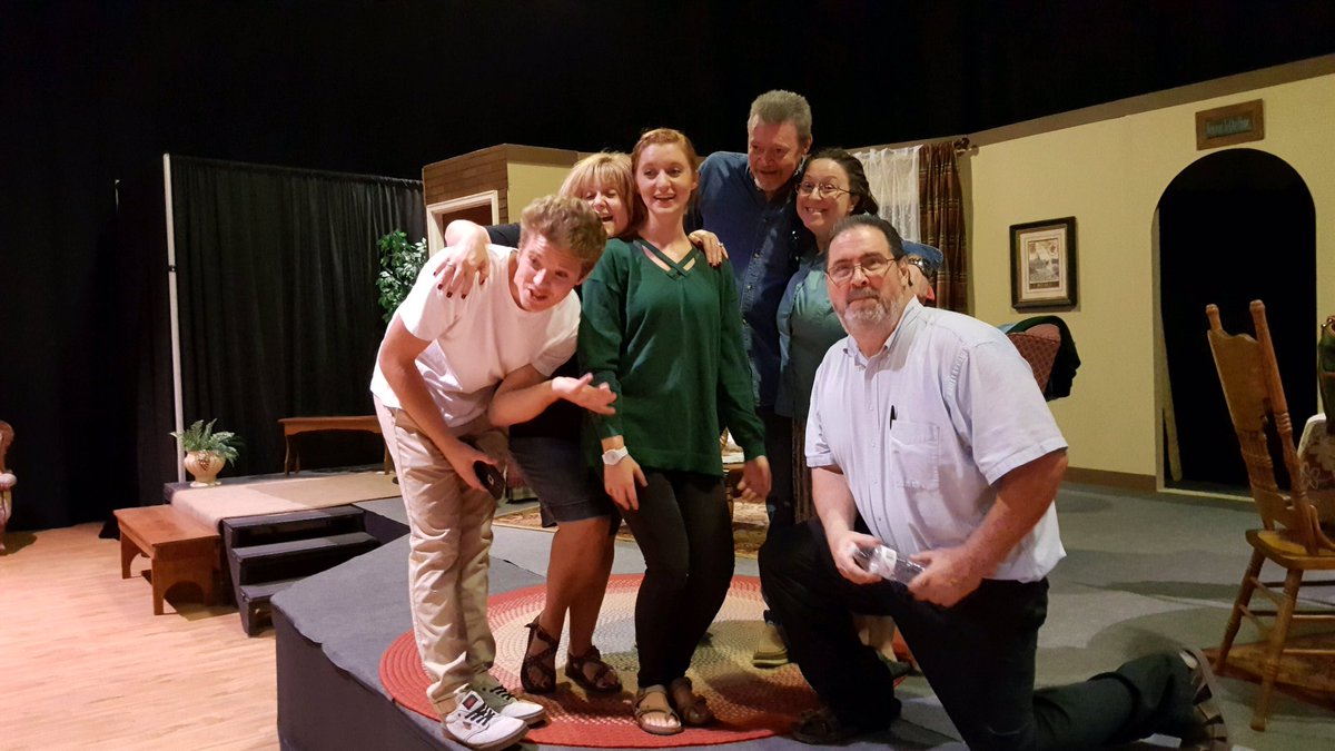 Austin__Beard's tweet photo. "Over the River and Through the Woods"- Opening night!!! Everyone come to the Venue for this spectacular show, you'll love it! https://t.co/Aq6u5oHXQd