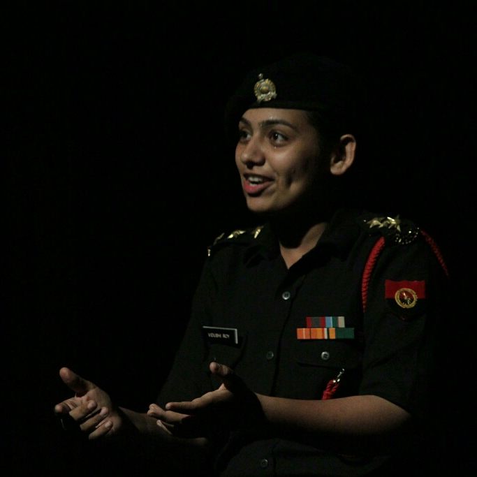 gd_raghu's tweet photo. @sukhmanch performed #CourtMartial at #muktdharaAuditorium dir by @ShilpiMarwaha #housefulShow #standingOvation #infiniteApplause https://t.co/xpoOQjfwie